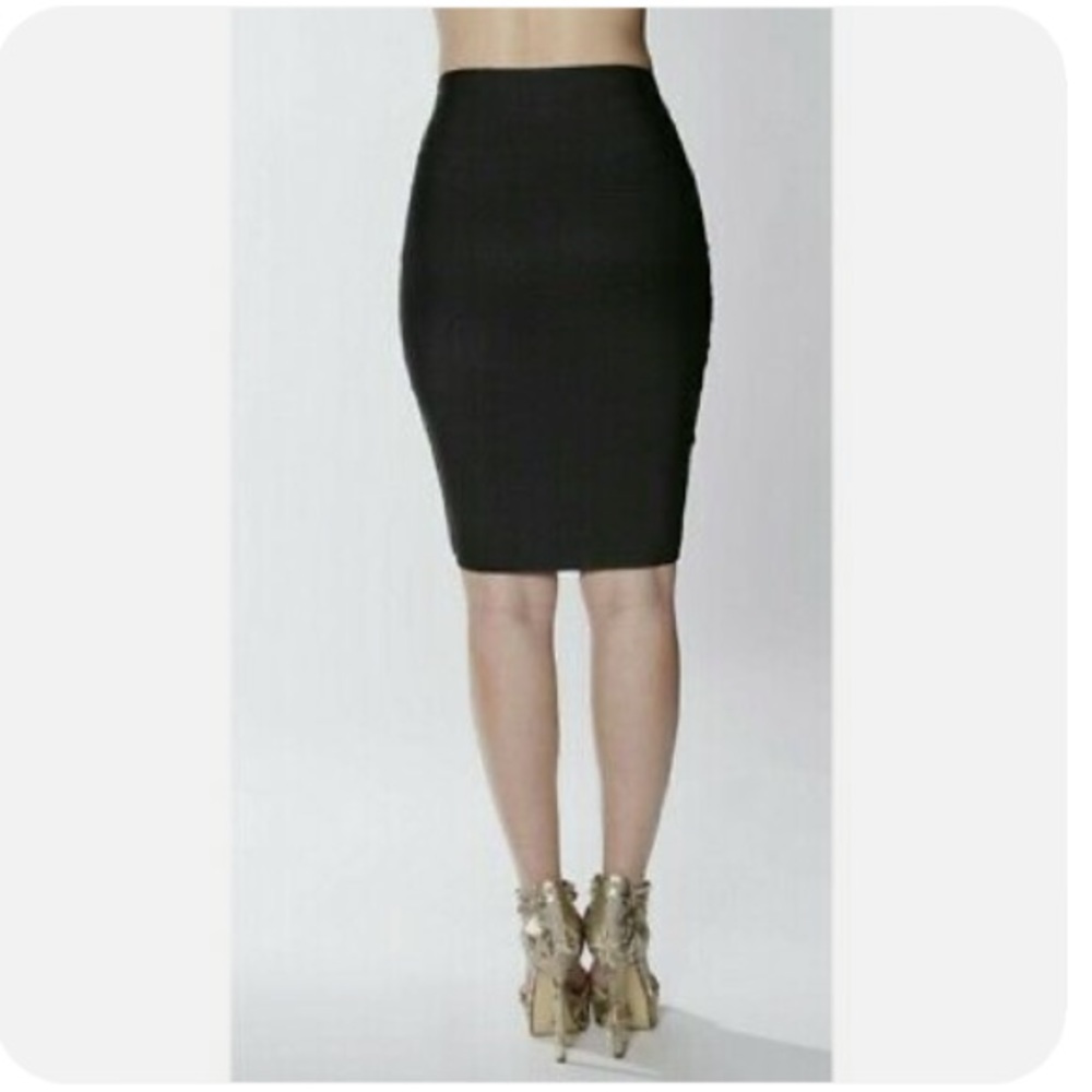 NWOT WOW Couture | Black Bandage Skirt | Medium